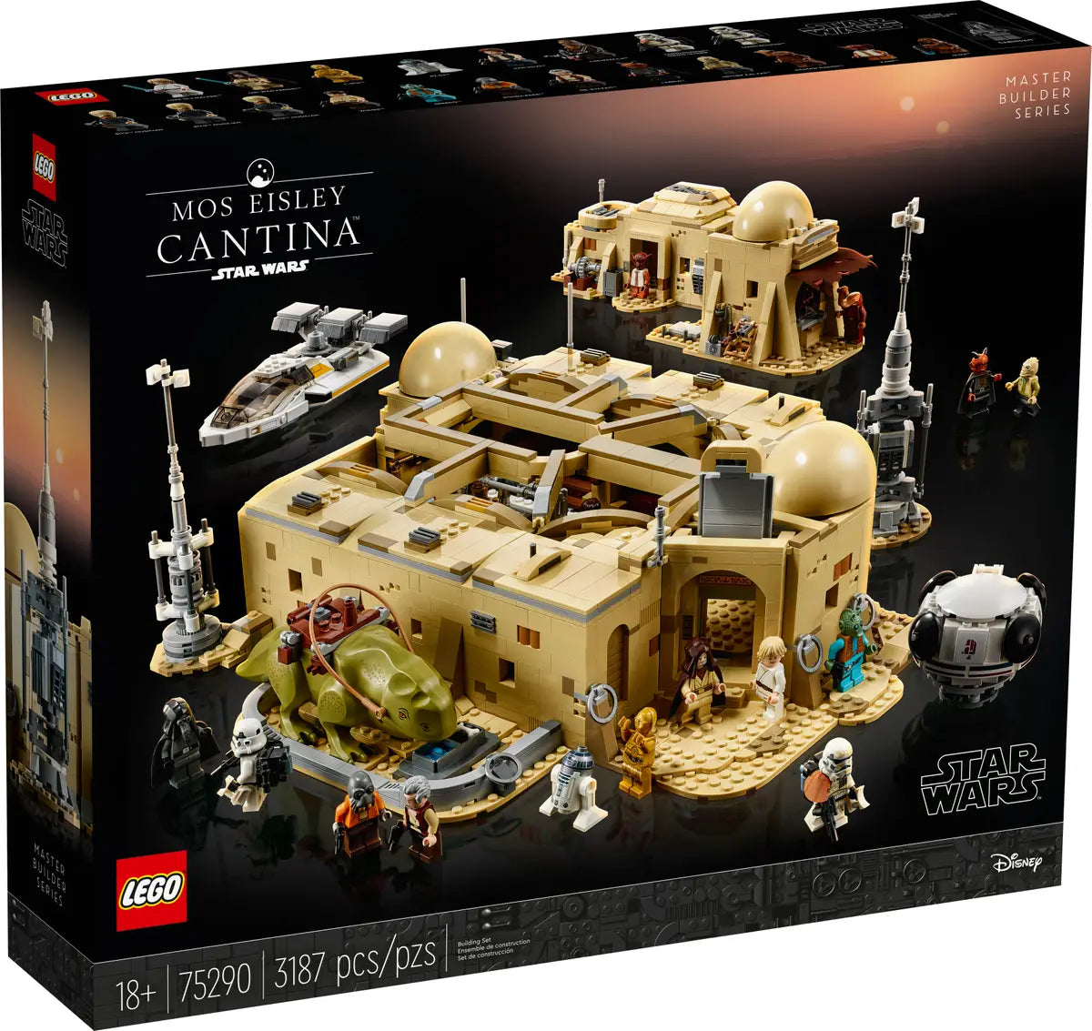 LEGO® Star Wars 75290 - Mos Esiley Cantina Preowned Building Kit