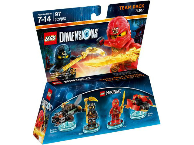 LEGO® Dimensions 71207 Team Pack NINJAGO Building Kit