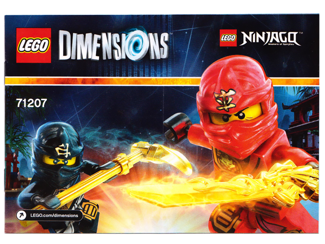 LEGO® Dimensions 71207 Team Pack NINJAGO Building Kit