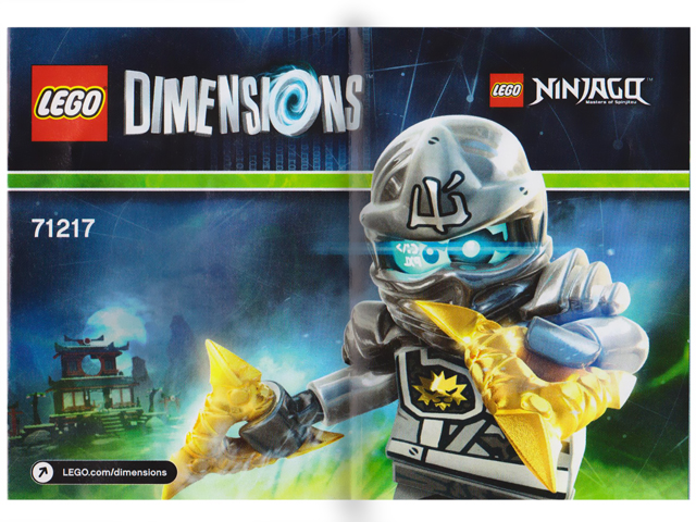 LEGO® Dimensions 71217 Fun Pack NINJAGO Zane and Ninjacopter Building Kit