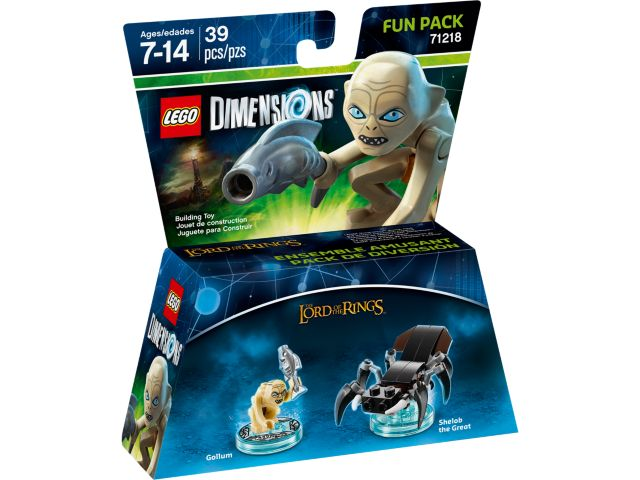 LEGO® Dimensions 71218 Fun Pack Gollum and Shelob the Great Building Kit