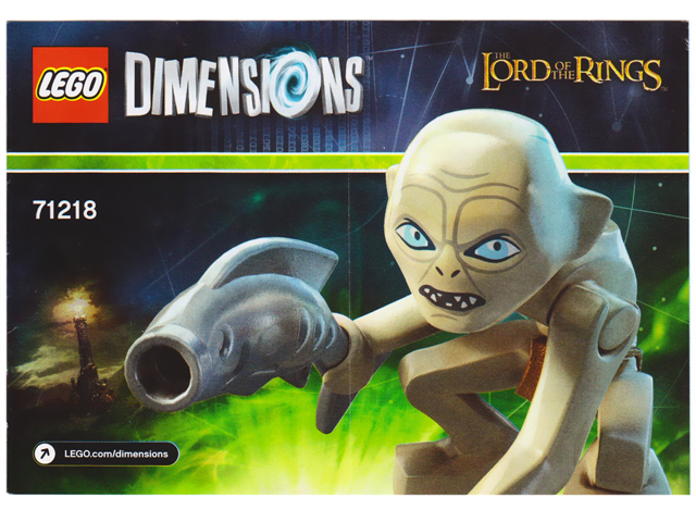 LEGO® Dimensions 71218 Fun Pack Gollum and Shelob the Great Building Kit