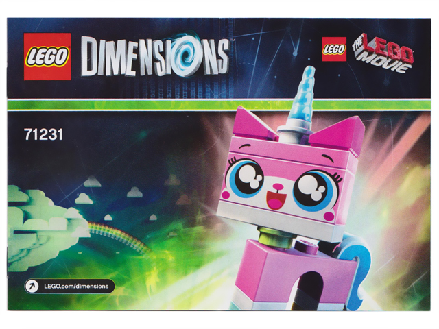 LEGO® Dimensions 71231 Fun Pack The LEGO Movie Unikitty and Cloud Cuckoo Car Building Kit