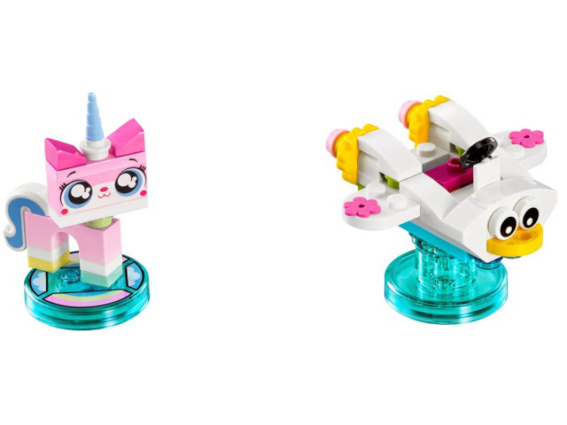 LEGO® Dimensions 71231 Fun Pack The LEGO Movie Unikitty and Cloud Cuckoo Car Building Kit