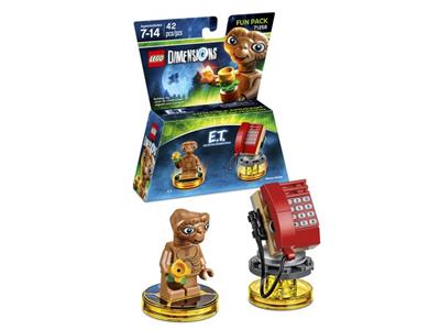 LEGO® Dimensions 71258 Fun Pack - E.T. the Extra-Terrestrial (E.T. and Phone Home) Building Kit