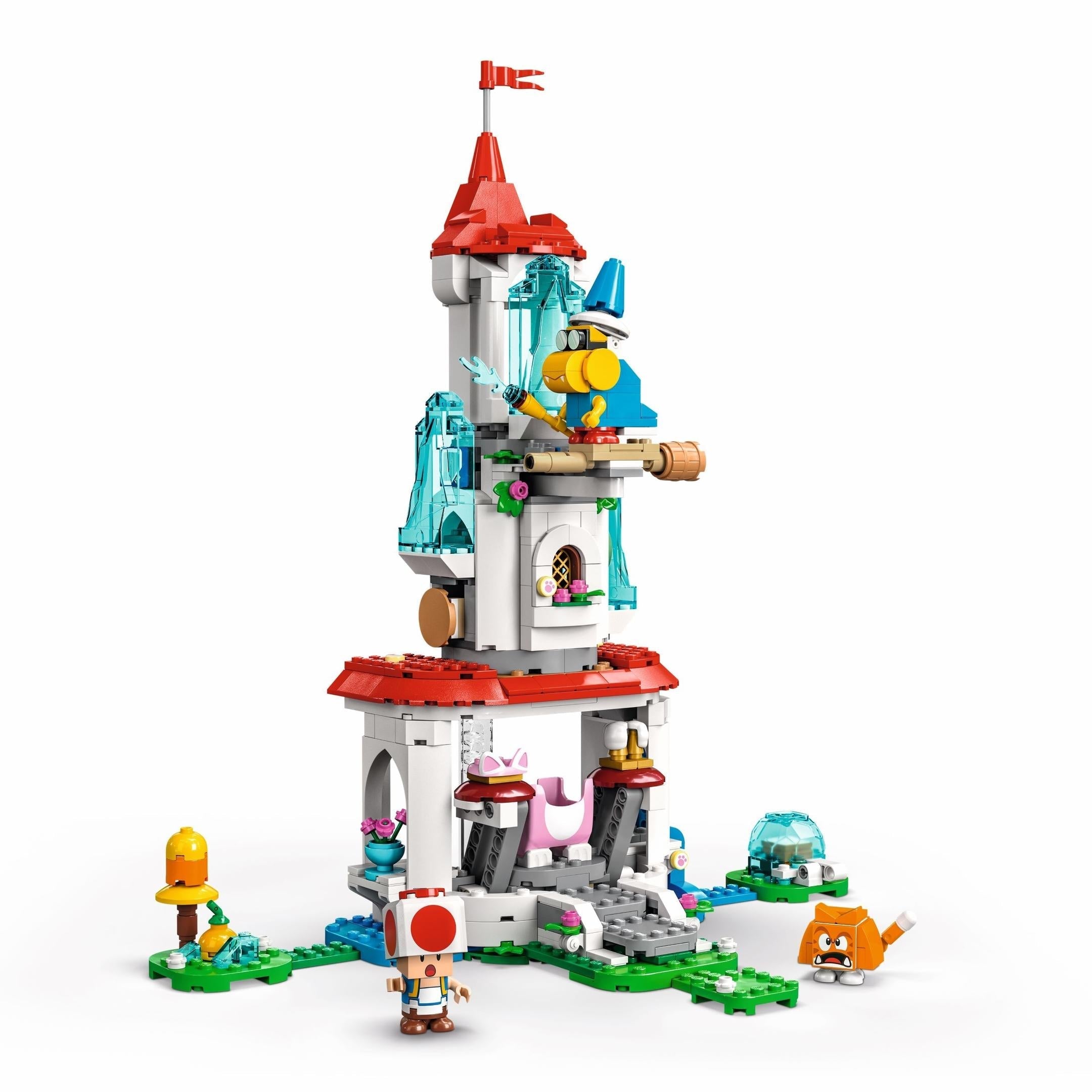 LEGO® Super Mario 71407 Cat Peach Suit and Frozen Tower Expansion Set Building Kit