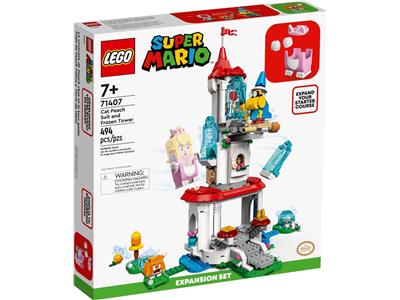 LEGO® Super Mario 71407 Cat Peach Suit and Frozen Tower Expansion Set Building Kit