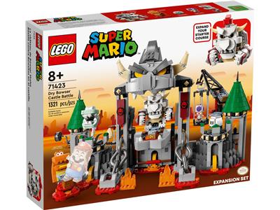 LEGO® Super Mario 71423 - Dry Bowser Castle Battle - Expansion Set Preowned Building Kit