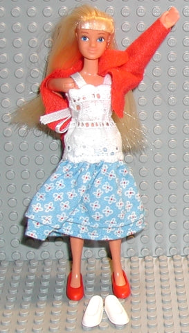Preowned LEGO® Minifigure – Scala 71520 Scala Doll (Emma w/Clothes Dress Blue)