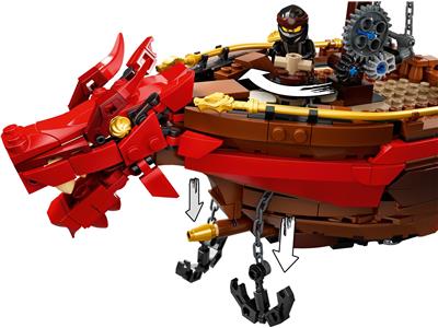 LEGO® NINJAGO 71705 - Destiny's Bounty Preowned Building Kit