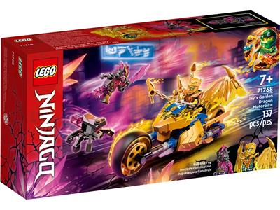 LEGO® NINJAGO 71768 Jays Golden Dragon Motorbike Building Kit