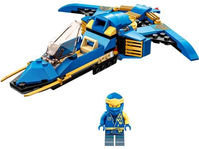 LEGO® NINJAGO 71784 - Jay's Lightning Jet EVO Preowned Building Kit