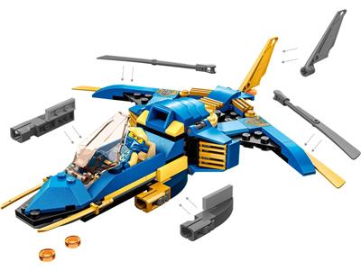 LEGO® NINJAGO 71784 - Jay's Lightning Jet EVO Preowned Building Kit