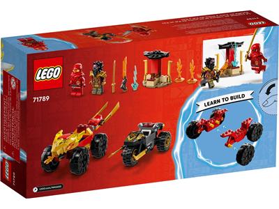 LEGO® NINJAGO 71789 Kai and Ras's Car and Bike Battle Building Kit