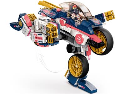 LEGO® NINJAGO 71792 Soras Transforming Mech Bike Racer Building Kit