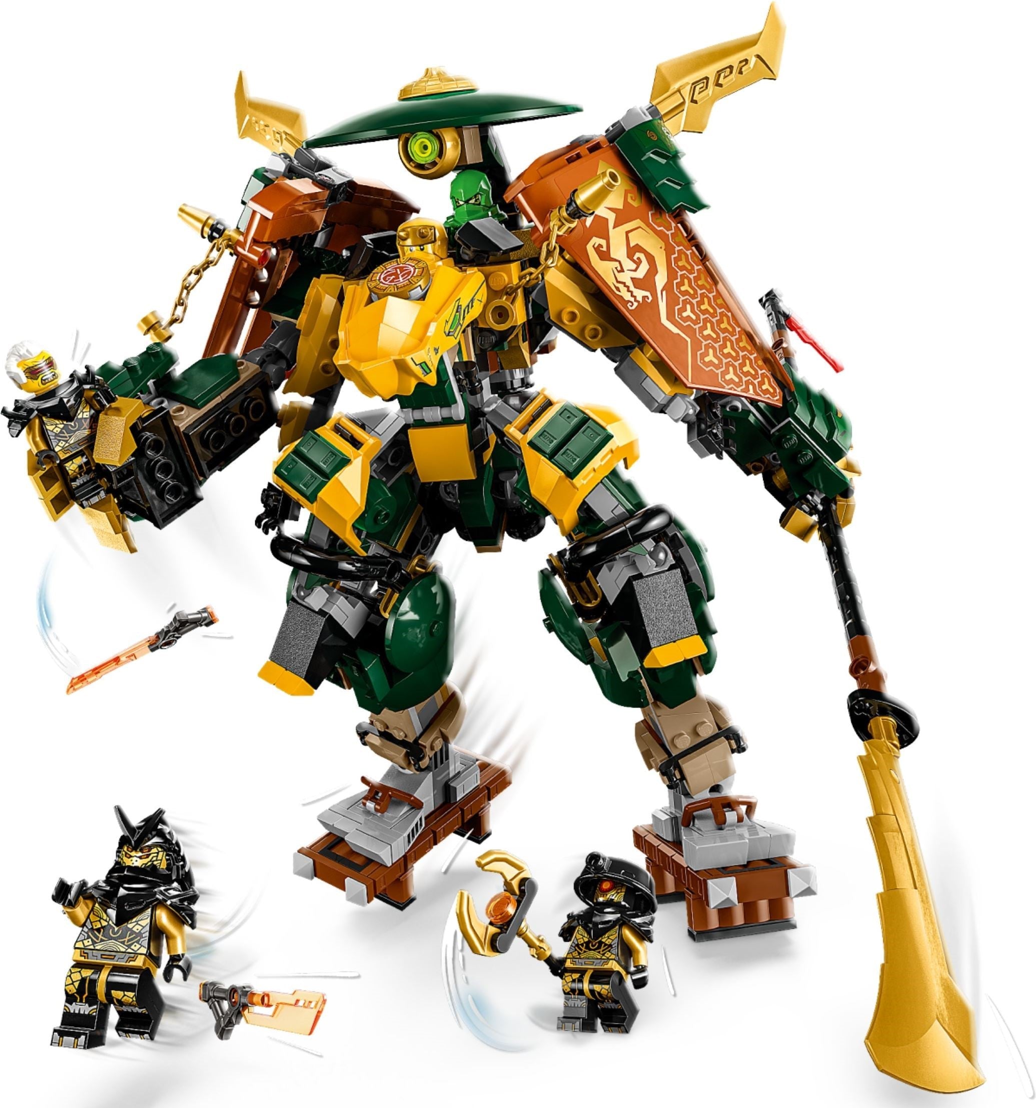 LEGO® NINJAGO 71794 Lloyd and Arins Ninja Team Mechs Building Kit