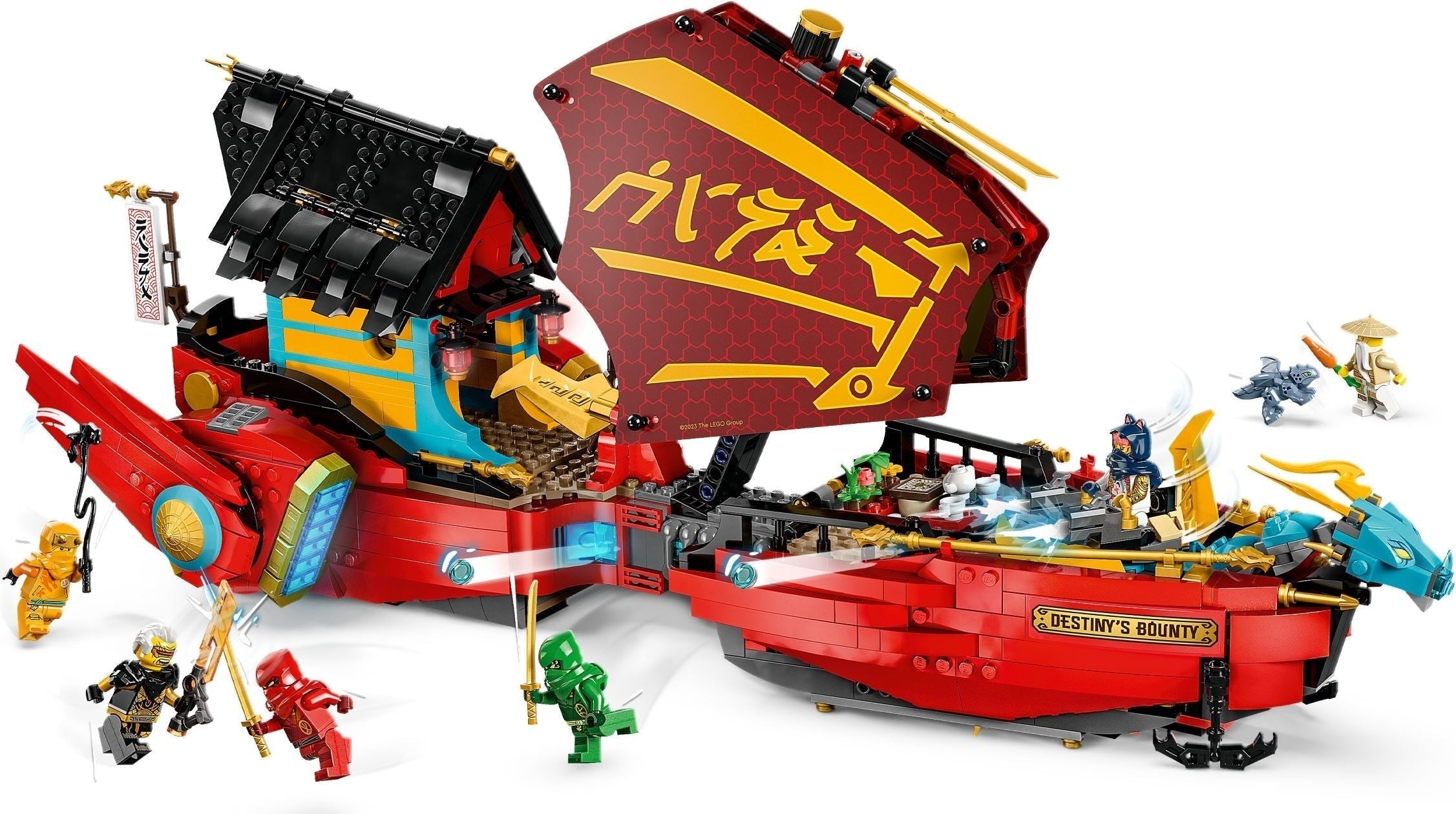 LEGO® NINJAGO 71797 Destinys Bounty Race Against Time Building Kit
