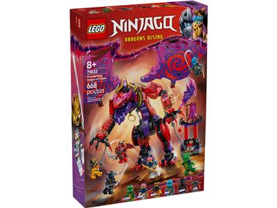 LEGO® NINJAGO 71832 - Thunderfang Dragon of Chaos Preowned Building Kit