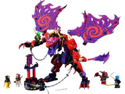 LEGO® NINJAGO 71832 - Thunderfang Dragon of Chaos Preowned Building Kit