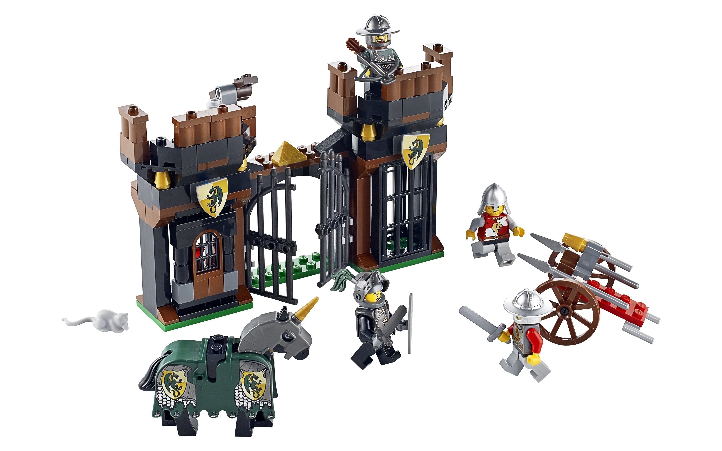 LEGO® Castle 7187 - Escape from Dragons Prison Preowned Building Kit