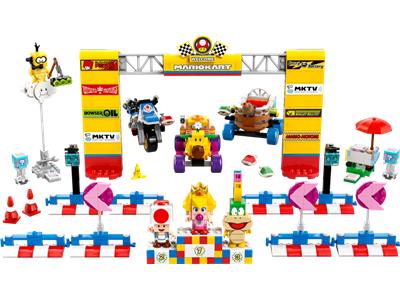 LEGO® Super Mario 72036 -Baby Peach & Grand Prix Set Preowned Building Kit