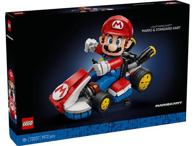 LEGO® Super Mario 72037 - Mario Kart - Mario & Standard Kart Preowned Building Kit