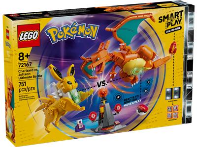 LEGO® Pokémon 72167-1 Charizard vs. Jolteon Ultimate Battle | BAM