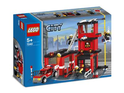 LEGO® City 7240 - Fire Station Preowned Building Kit