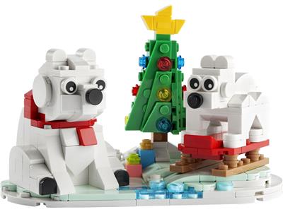 LEGO® Holiday & Event 40571 Wintertime Polar Bears Building Kit