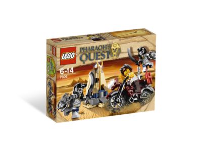 LEGO® Pharaoh's Quest 7306 Golden Staff Guardians Building Kit