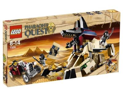 LEGO® Pharohs Quest 7326 - Rise of the Sphinx Preowned Building Kit