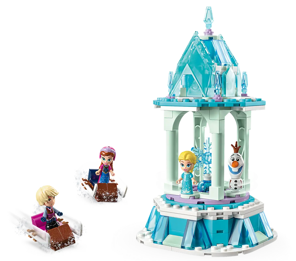 LEGO® Disney 43218 Anna and Elsa's Magical Carousel Building Kit