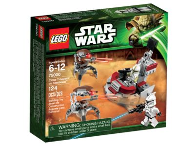 LEGO® Star Wars 75000 Clone Troopers vs Droidekas Building Kit