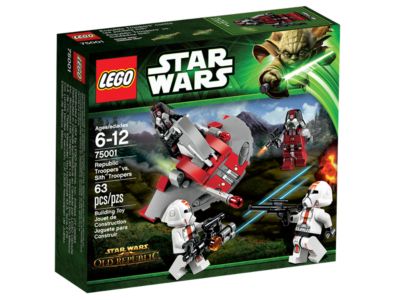 LEGO® Star Wars 75001 - Republic Troopers vs. Sith Troopers Preowned Building Kit