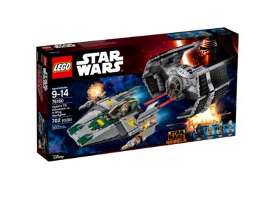 LEGO® Star Wars 75150 Vader's TIE Advanced vs. A-Wing Starfighter Building Kit