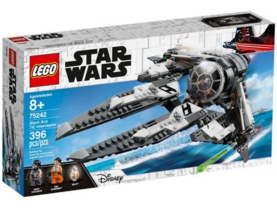 LEGO® Star Wars 75242 - Black Ace TIE Interceptor Preowned Building Kit