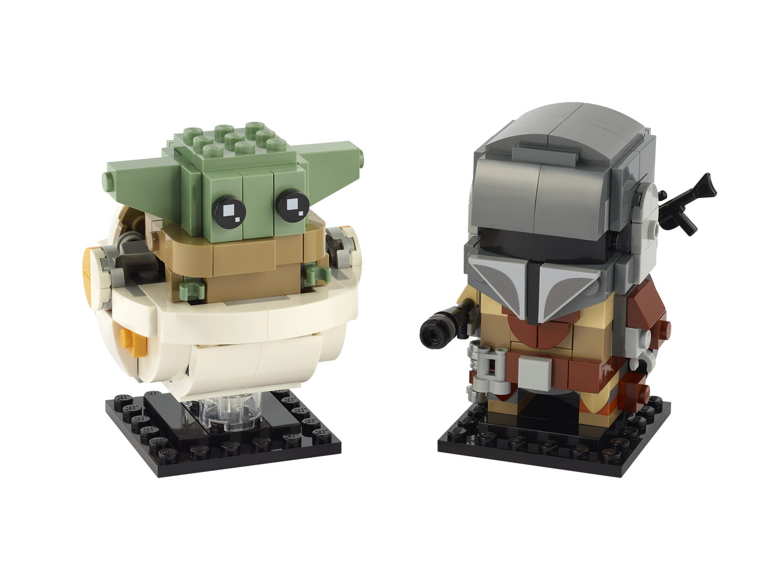 LEGO® BrickHeadz 75317 - The Mandalorian & The Child Preowned Building Kit