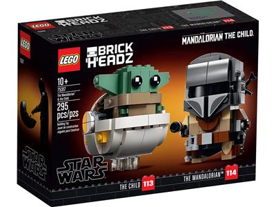 LEGO® BrickHeadz 75317 - The Mandalorian & The Child Preowned Building Kit