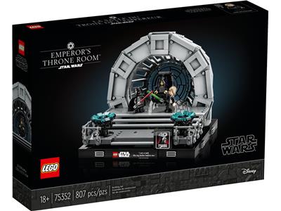 LEGO® Star Wars 75352 Emperors Throne Room Diorama Building Kit