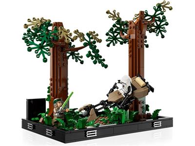 LEGO® Star Wars 75353 Endor Speeder Chase Diorama Building Kit
