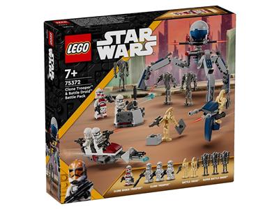 LEGO® Star Wars 75372 Clone Trooper & Battle Droid Battle Pack Building Kit