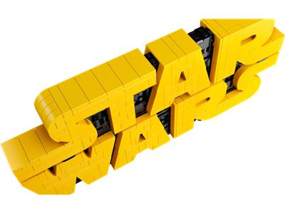 LEGO® Star Wars 75407 - Brick-Built Star Wars Logo Preowned Building Kit