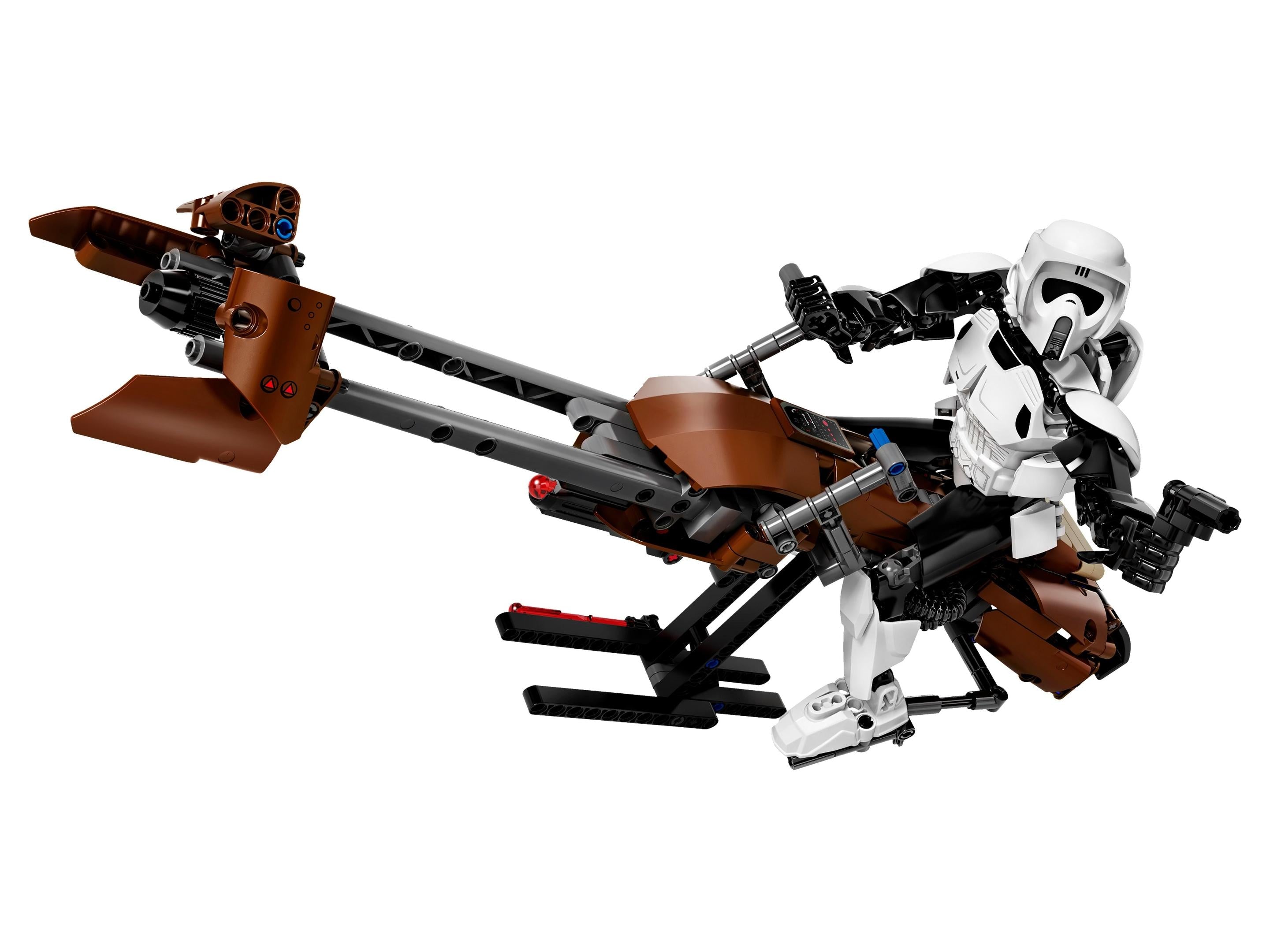 LEGO® Star Wars 75532 Scout Trooper & Speeder Bike Building Kit