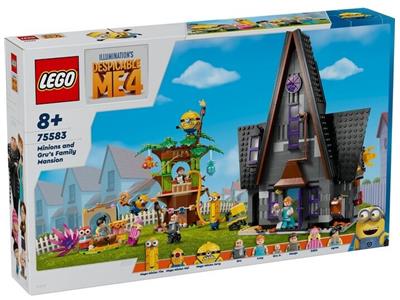 LEGO® Despicable Me 75583 Minions and Gru's Family Mansion Building Kit