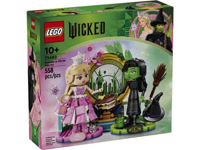 LEGO® Wicked 75682 - Elphaba & Glinda Figures Preowned Building Kit