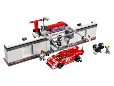 LEGO® Speed Champions 75876-1 - Porsche 919 Hybrid and 917K Pit Lane
