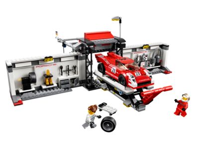 LEGO® Speed Champions 75876-1 - Porsche 919 Hybrid and 917K Pit Lane