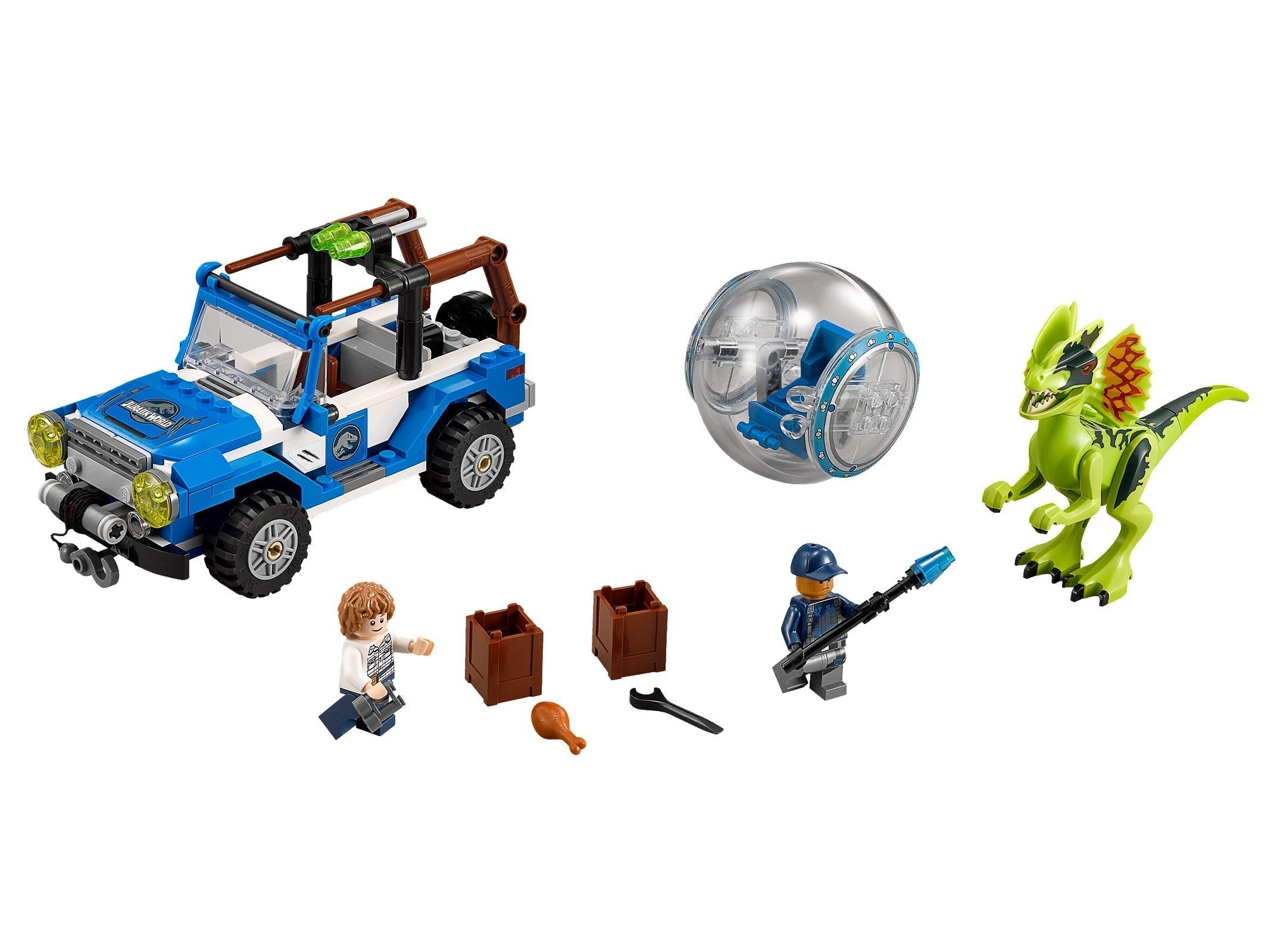 LEGO® Jurassic World 75916 - Dilophosaurus Ambush Preowned Building Kit