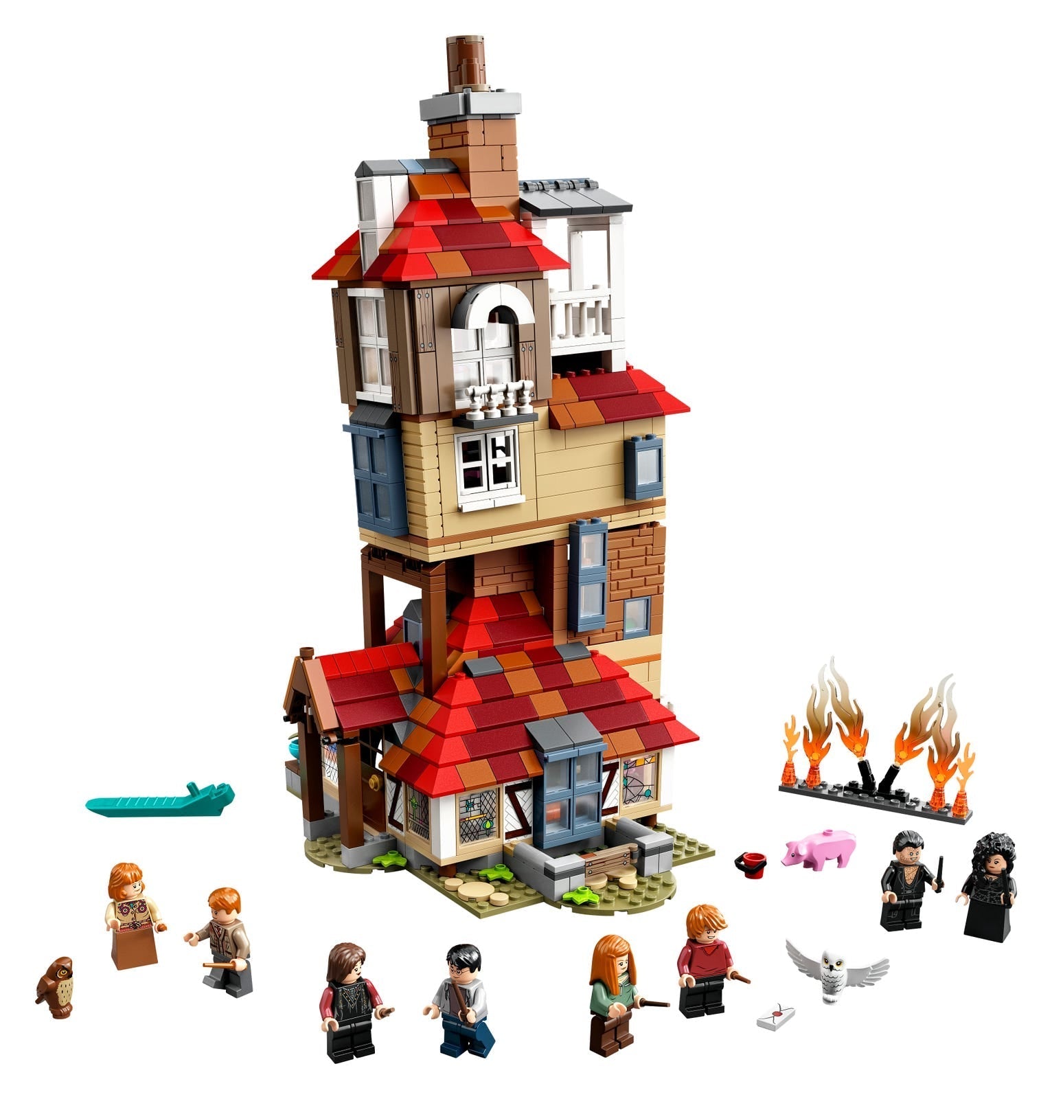 LEGO® Harry Potter 75980 Attack on the Burrow Building Kit