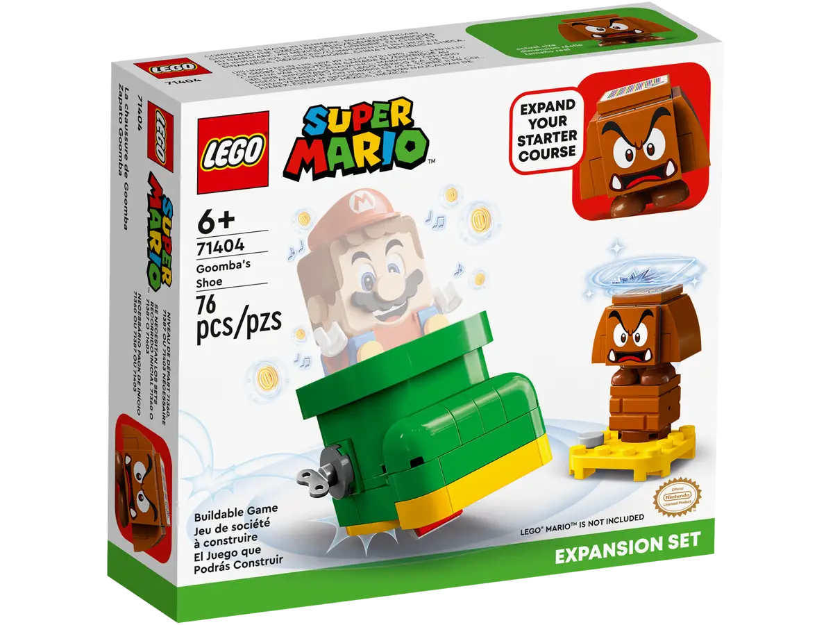 LEGO® Super Mario 71404 Goomba's Shoe - Expansion Set Building Kit
